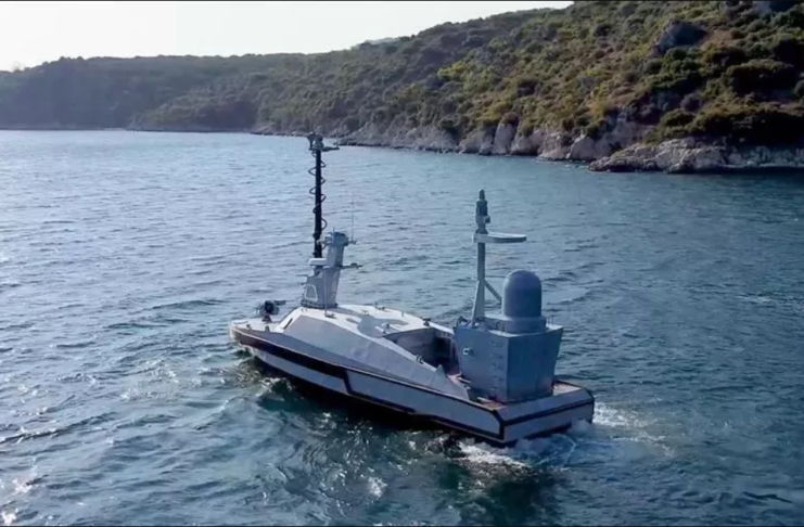 EW-Capable Unmanned Surface Vessel turkey